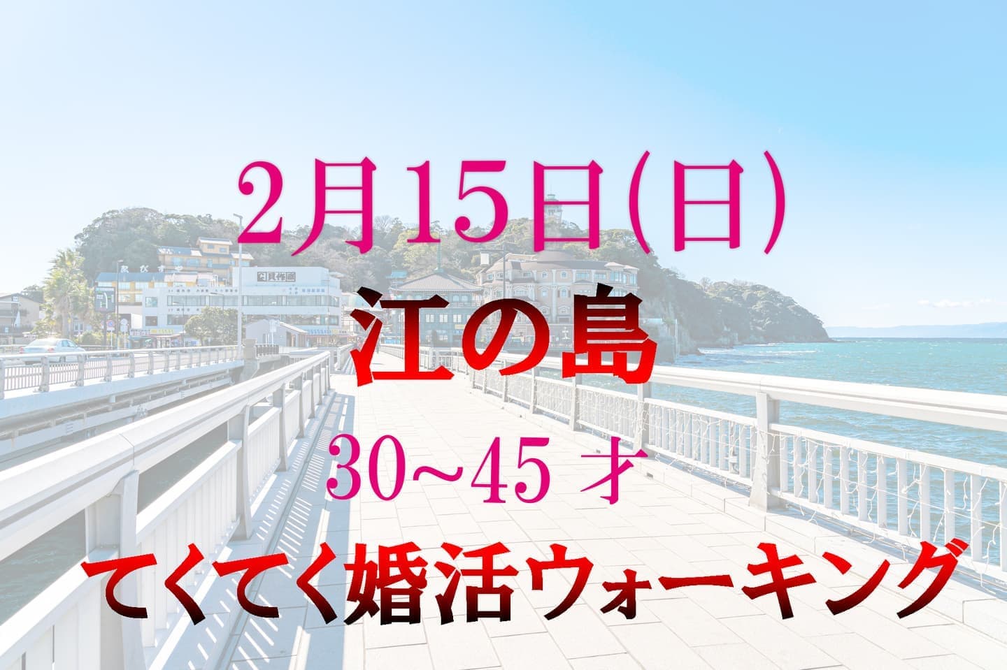 てくてく婚活ウォーキング